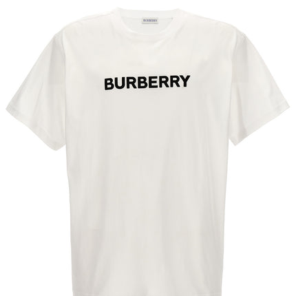 Burberry White Cotton T-Shirt