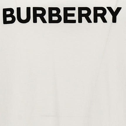Burberry White Cotton T-Shirt