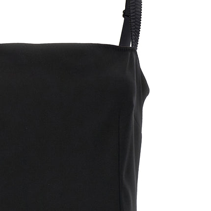 Dolce & Gabbana Black Viscose Midi Dress
