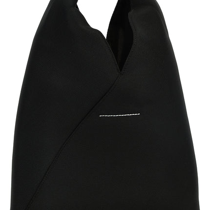MM6 Maison Margiela Black Polyester Shoulder Bag
