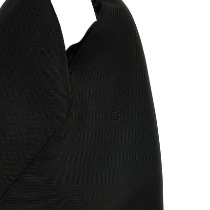 MM6 Maison Margiela Black Polyester Shoulder Bag
