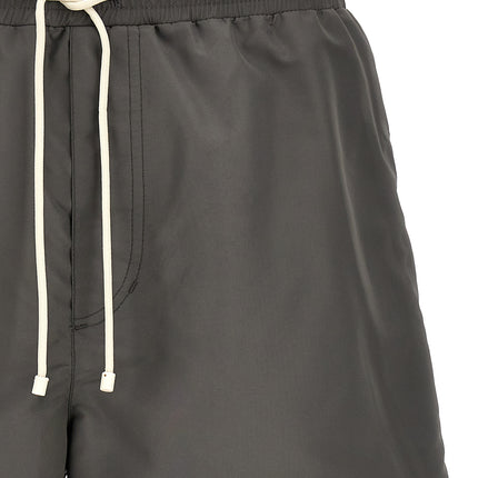Brunello Cucinelli Gray Polyester Shorts