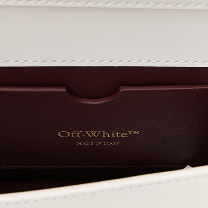 Off-White White Calfskin Shoulder Bag