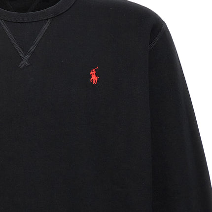 Polo Ralph Lauren Black Cotton Sweatshirt