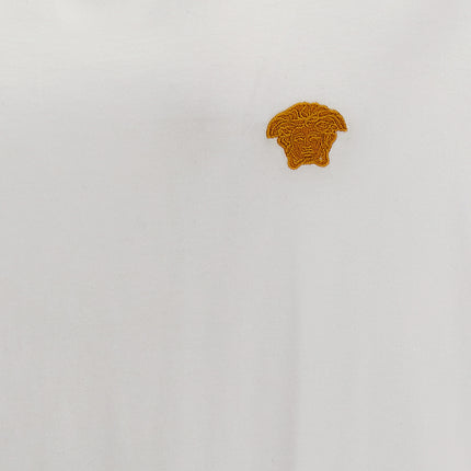 Versace White Cotton T-Shirt