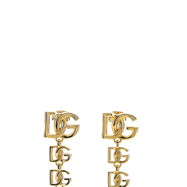 Dolce & Gabbana Gold Brass Earrings