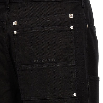 Givenchy Black Cotton Jeans Denim