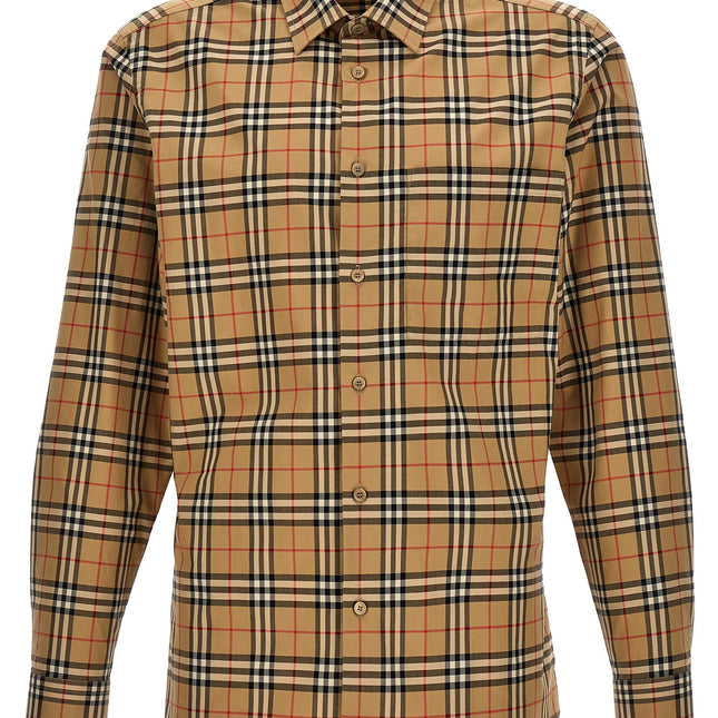 Burberry Beige Cotton Blouse