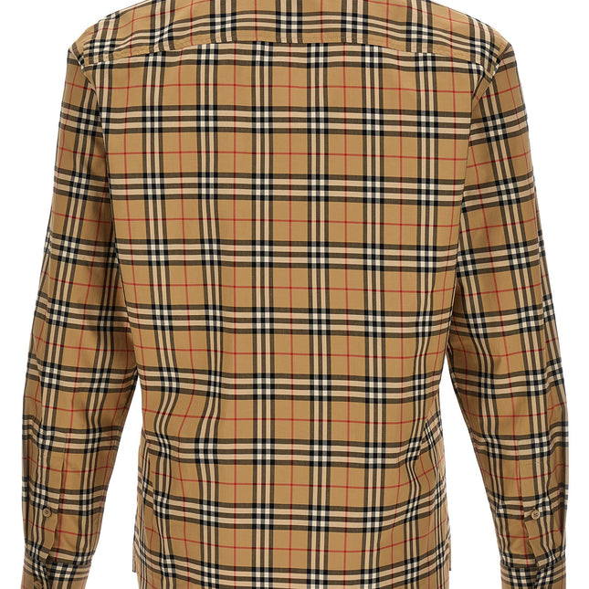 Burberry Beige Cotton Blouse