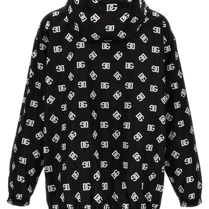 Dolce & Gabbana Bicolor Polyester Shell Jacket