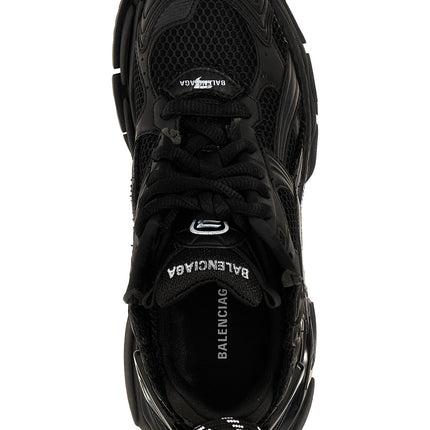 Balenciaga Black Polyester Athletic Sneakers