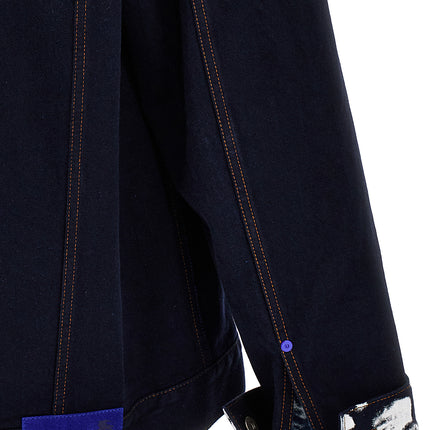 Burberry Blue Cotton Denim Jacket