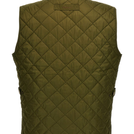 Barbour Bicolor Polyester Sleeveless Jacket