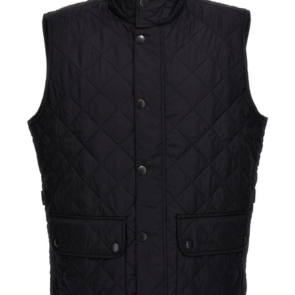 Barbour Blue Polyester Sleeveless Jacket