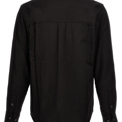SÉFR Black Cotton Blouse