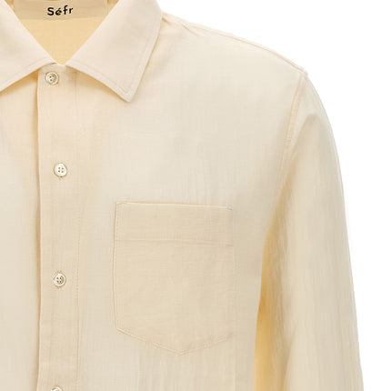 SÉFR White Cotton Blouse