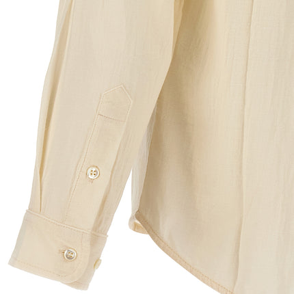 SÉFR White Cotton Blouse
