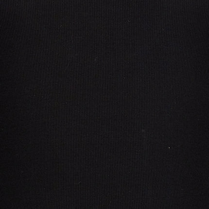Versace Black Cotton Sleeveles T-Shirt