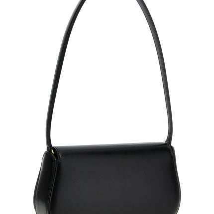 Saint Laurent Black Calfskin Shoulder Bag