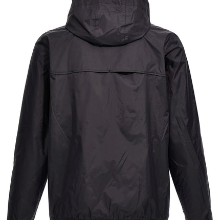 Comme Des Garçons Play Blue Nylon Shell Jacket