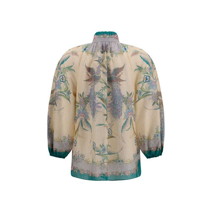 Zimmermann Multicolor Cotton Blouse