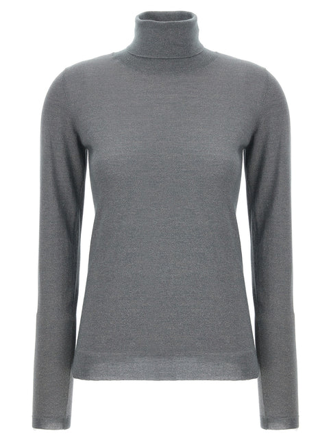 Brunello Cucinelli Gray Cashmere Cardigan