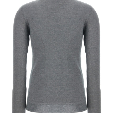 Brunello Cucinelli Gray Cashmere Cardigan