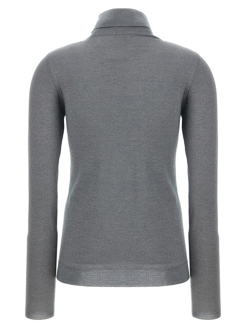 Brunello Cucinelli Gray Cashmere Cardigan