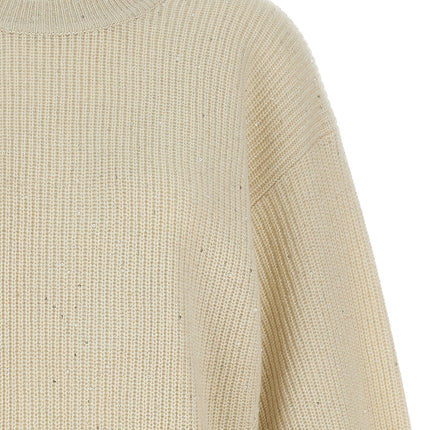 Brunello Cucinelli White Cashmere Cardigan