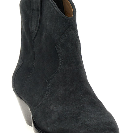 Isabel Marant Black Calfskin Chelsea Boots