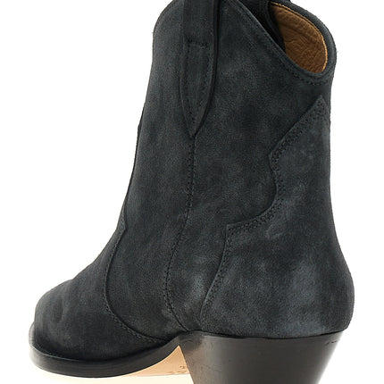 Isabel Marant Black Calfskin Chelsea Boots