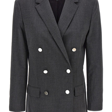 Theory Gray Wool Blazer