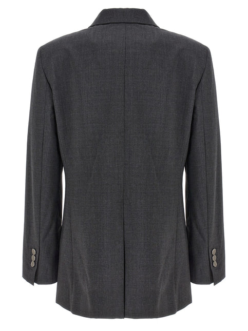 Theory Gray Wool Blazer