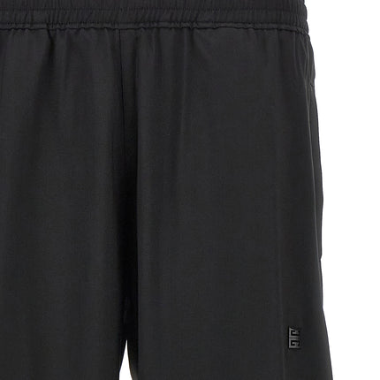 Givenchy Black Virgin Wool Casual Pants