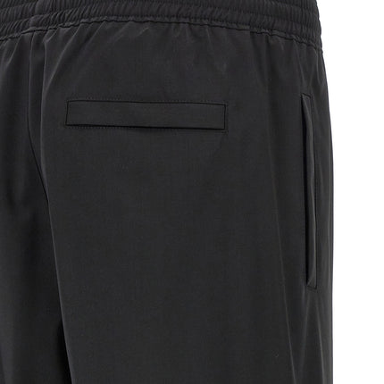 Givenchy Black Virgin Wool Casual Pants