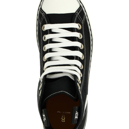 R13 Bicolor Cotton Platform Sneakers