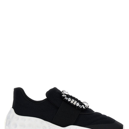 Roger Vivier Bicolor Polyethylene Athletic Sneakers