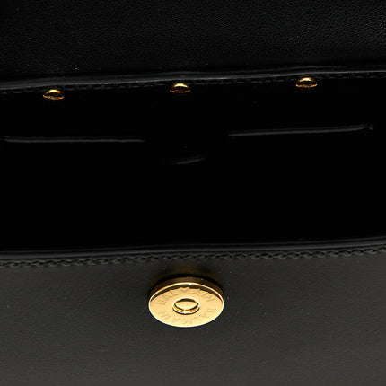 Balmain Black Calfskin Handbag