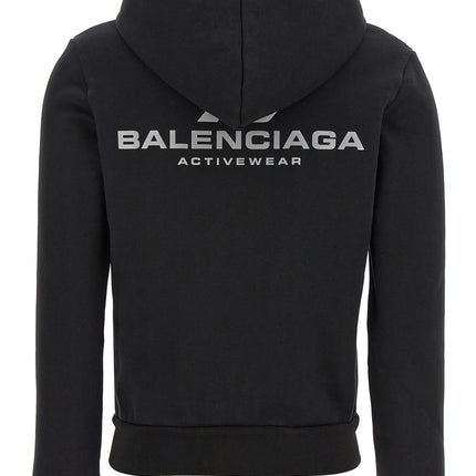 Balenciaga Black Cotton Sweatshirt