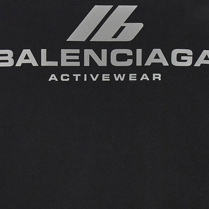Balenciaga Black Cotton Sweatshirt