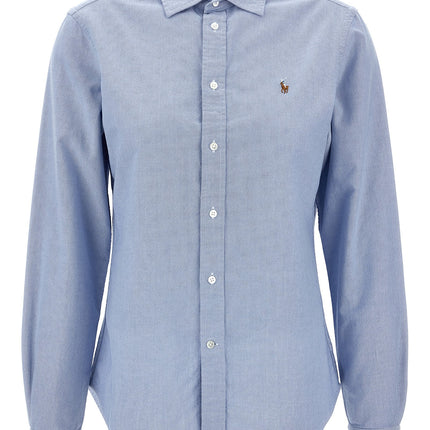 Polo Ralph Lauren Blue Cotton Blouse