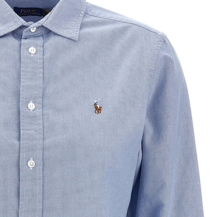 Polo Ralph Lauren Blue Cotton Blouse
