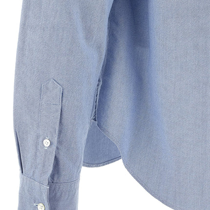 Polo Ralph Lauren Blue Cotton Blouse