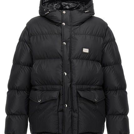 Dolce & Gabbana Black Polyester Jacket