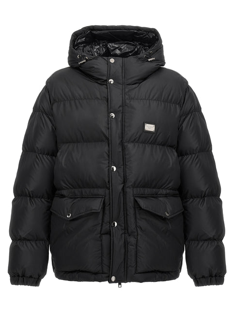 Dolce & Gabbana Black Polyester Jacket