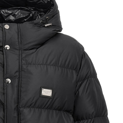 Dolce & Gabbana Black Polyester Jacket