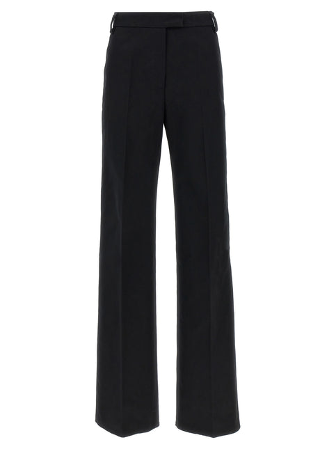 THELATEST Black Cotton Casual Pants
