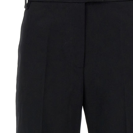 THELATEST Black Cotton Casual Pants