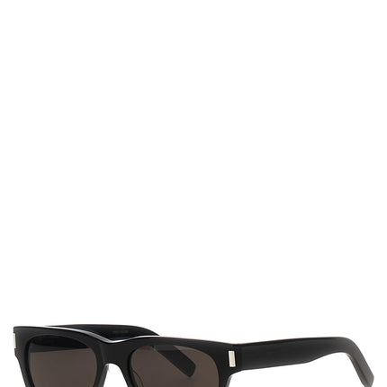 Saint Laurent Black Acetate Sunglasses