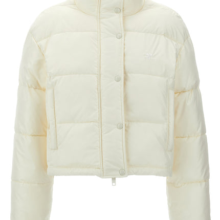 Courrèges White Polyester Full-Length Jacket